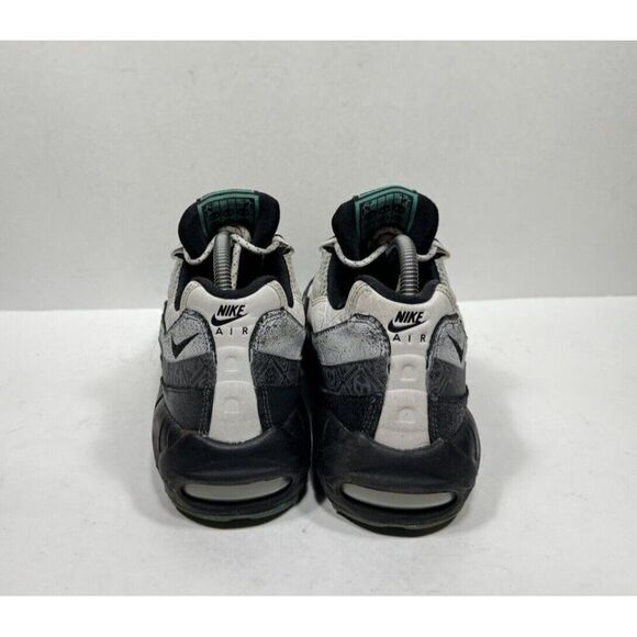 Nike Air Max 95 SE Day Of The Dead Mens Sz 8 Gray White CT1139-001 Sneakers Shoe - Picture 4 of 8